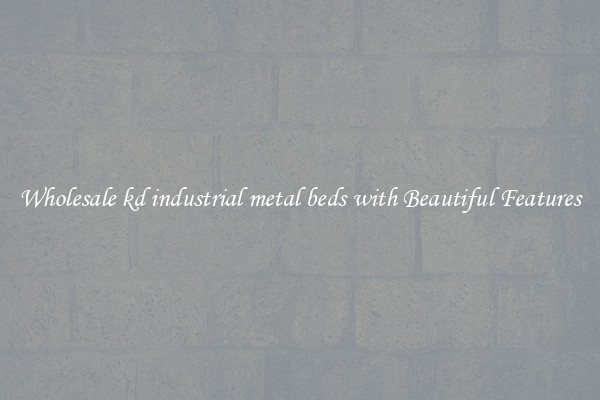 Wholesale kd industrial metal beds with Beautiful Features